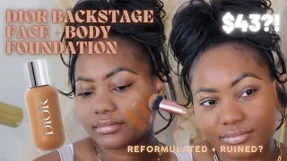 Dior Did Something to Their Foundation Y'all  | Raquelle Lynnette Reviews