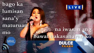 [LYRICS] PAANO (Dulce) Momentum Live MNL [8K]