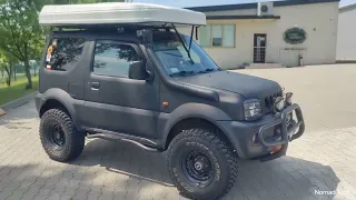 Grube Suzuki Jimny na zawieszeniu Raptor 4x4!