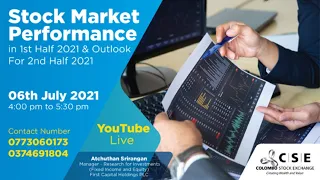 Stock Market Performance in first half 2021 & outlook for 2nd half 2021