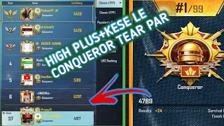 #57 Rank in Solo Conqueror Leaderboard | Solo Conqueror Rank pushing gameplay | AGP GAMING