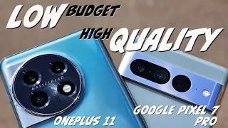 OnePlus 11 vs Google Pixel 7 Pro: Who's the Low Budget/High Quality KING?