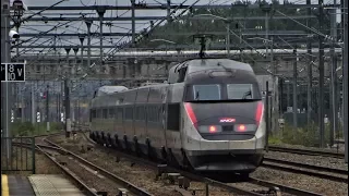 Live 6 : Fast Trains / Gare de Vaires-Torcy - TGV, Trains, TER, Fret