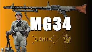 MG34 DENIX - Presentation of inert replica [ENG SUB]