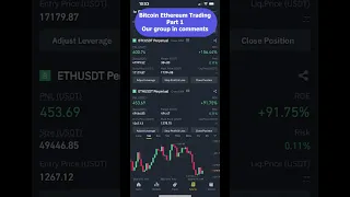 Bitcoin Ethereum Trading Part 1 #trading #investing #crypto #eth #btc #bitcoin #ethereum #crypto