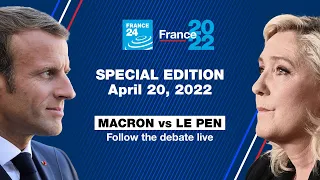 SPECIAL EDITION: Macron vs Le Pen: follow the Debate LIVE - French presidential election 🇫🇷