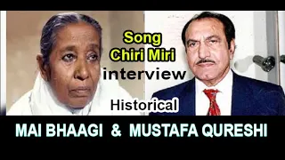 mai bhaagi & mustafa qureshi interview song chiri miri bilal saan pyar mai soni & kaaloo faqir