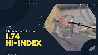 1.74 Hi Index | -9.00/-1.00 Power | Thinnest Lenses | #hi_index #eyewear  @TheopticalPakistan