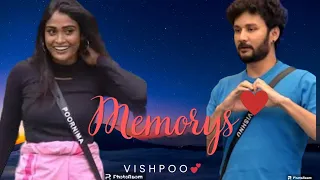 Vishnu and Poornima love 💕 memorys,#vishpoo fun video,#love short video,#poornima_ravi video