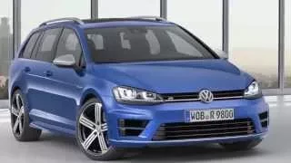 New Volkswagen Golf R estate revealed