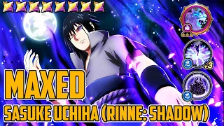 NxB NV: 8☆ Ex Is So Powerfull? Maxed Sasuke Uchiha (Rinne Sharingan: Shadow) Attack Mission Gameplay