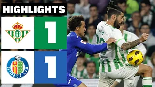 REAL BETIS 1 - 1 GETAFE CF | RESUMEN LALIGA EA SPORTS