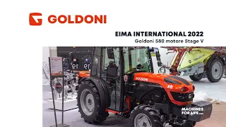 Nuovo GOLDONI S80 motore Stage V - EIMA 2022