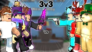 YOUTUBERS vs PRO PLAYERS | 3v3 Ft. (@MudPlayz , @Chillz-MM2 , @tornadoalleys1615 , an More!