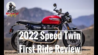 2022 Triumph Speed Twin - First Ride review (Finally) - Is this my new bike?
