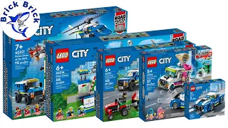 LEGO City Compilation Police Sets 2022 - Speed Build Review