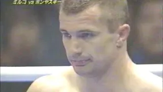 Cro Cop vs  Remy Bonjasky   K1 GP 2002