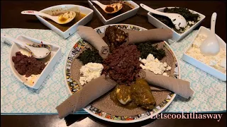 Habesba Holiday| ውብ የ ሆነ ለደግመዊ ትንሰአ ዝግጀት#lunch #cookingchannel #habeshafood #injera #food #youtube