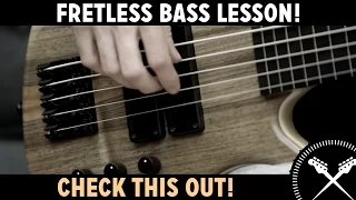 Fretless Bass Lesson with ScottsBassLessons