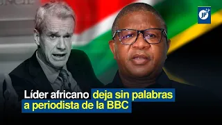 Líder africano deja sin palabras a periodistas de la BBC