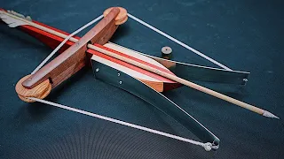 100% Handcrafted - Powerful "Cross Rocket" Roller Crossbow