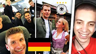 ClashGames REAGIERT auf ein TAG im LEBEN der DEUTSCHEN NATIONALMANNSCHAFT! 😨⚽️| ClashGames Reaktion