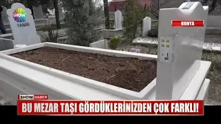 Bu mezar taşı gördüklerinizden çok farklı!