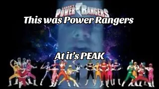 The Early Power Rangers era was GOLDEN