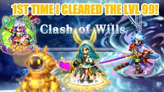FFBE CLASH OF WILLS 99 CLEAR!! WITHOUT WYLK