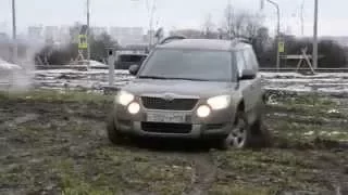 Skoda Yeti off road