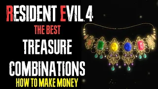 The BEST TREASURE COMBINATIONS in RESIDENT EVIL 4 REMAKE (MONEY GUIDE)