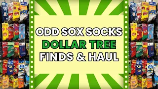 Odd Sox Socks / Dollar Tree Finds & Haul #socks #dollartreefinds