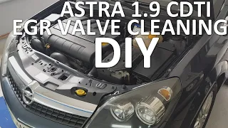 DIY: Astra 1.9 CDTI EGR Valve Removal/Cleaning
