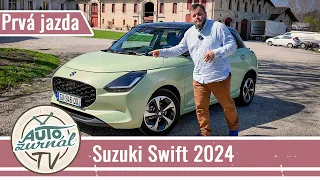 Nový Suzuki Swift 2024: Malý, ľahký, úsporný a s prekvapivým miestom vzadu