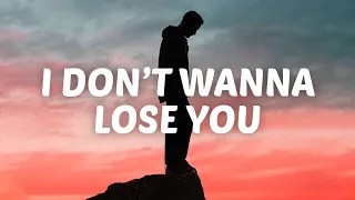 I don't wanna lose you 💔 (mix with lyrics)