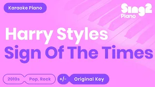 Sign of the Times (Shortened) [Piano Karaoke Instrumental] Harry Styles