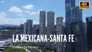 Parque la mexicana 4K | Santa fe, Ciudad de México| SkyDrone