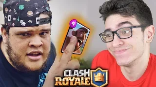 EDUKOF ME DESAFIOU NO CLASH ROYALE! (DESAFIO INÉDITO)