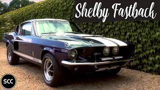 FORD MUSTANG USA FASTBACK SHELBY 500 GT | 500GT Tribute 1967 - Drive - V8 engine sound | SCC TV