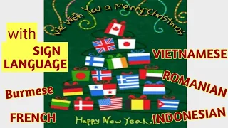 We Wish You a Merry Christmas in Different Languages and Sign Language Volume 02