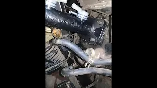 Brake Master Cylinder Change of Truck Engine Eicher