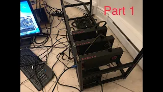 BUILDING MSI RX 580 8 GB MINING RIG PART 1!!!! SPECIAL THANKS TO RED PANDA MINING!!!!