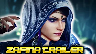 TEKKEN 8 Zafina Trailer Reaction... SHES SO COOL