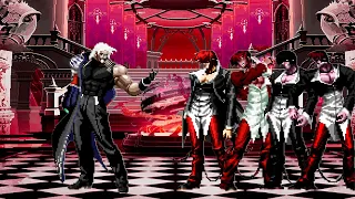 [KOF Mugen] New Final Rugal vs Orochi Iori Team