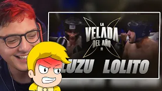 LA MAM4DA DEL AÑO 😡😡 Late y Rodny REACCIONAN a LOLITO VS LUZU | LA VELADA DEL AÑO 2