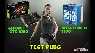 Тест PUBG на gtx 1050/core i3 7100 (Playerunknown's battlegrounds)