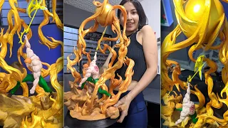 EPIC 3D PRINTED HUGE ESCANOR FIGURE + FULL ACRYLIC PAINTING / KellyBlogs