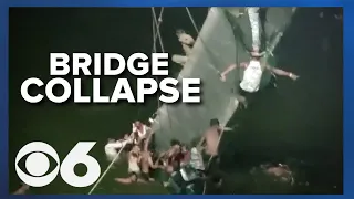 130+ people killed in bridge collapse, arrests made in India