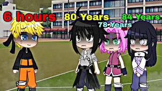 "Time left to live" || Naruto || Gacha club meme