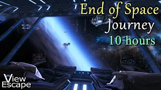 End of Space Journey | Deep Bass White Grey Noise Ambience | Relaxing Sounds of Space | 10 HRS